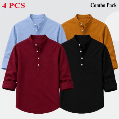 Full Sleeve Katua Oxford cotton For mens