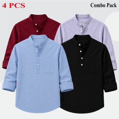 Full Sleeve Katua Oxford cotton For mens
