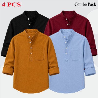 Full Sleeve Katua Oxford cotton For mens