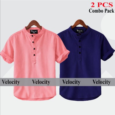 Short Sleeve Katua Oxford cotton For mens