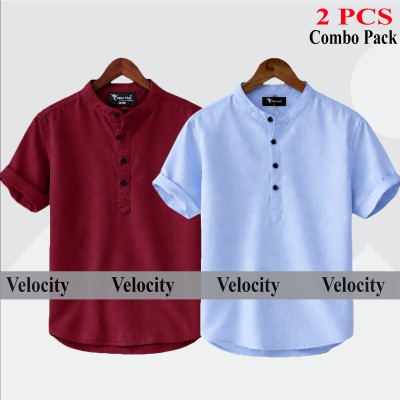 Short Sleeve Katua Oxford cotton For mens