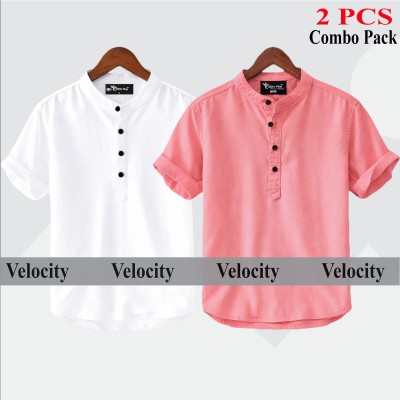 Short Sleeve Katua Oxford cotton For mens