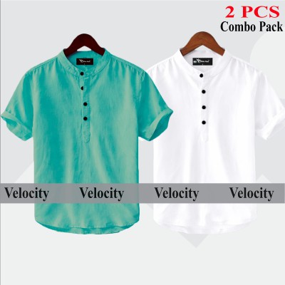 Short Sleeve Katua Oxford cotton For mens