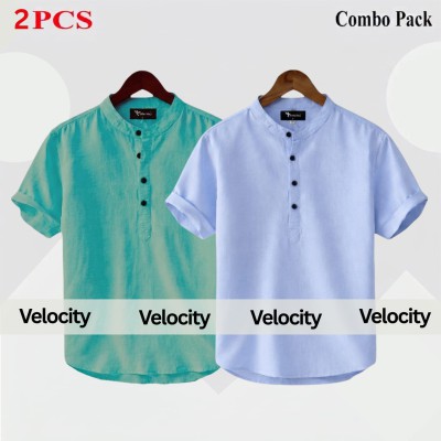Short Sleeve Katua Oxford cotton For mens
