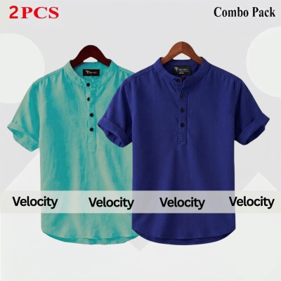 Short Sleeve Katua Oxford cotton For mens