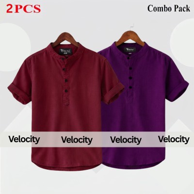 Short Sleeve Katua Oxford cotton For mens