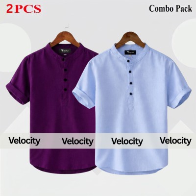 Short Sleeve Katua Oxford cotton For mens