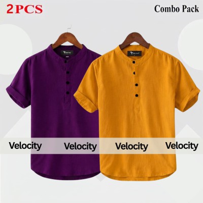 Short Sleeve Katua Oxford cotton For mens