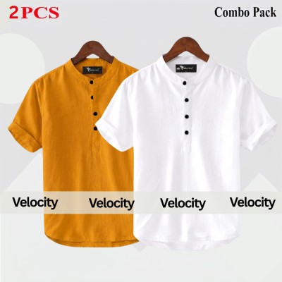 Short Sleeve Katua Oxford cotton For mens
