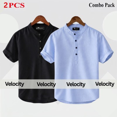 Short Sleeve Katua Oxford cotton For mens