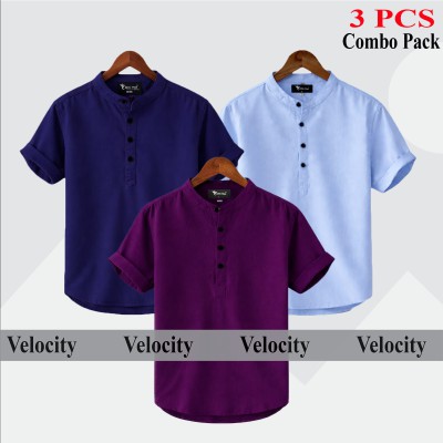Short Sleeve Katua Oxford cotton For mens