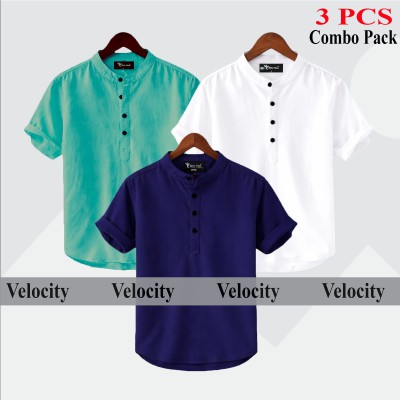 Short Sleeve Katua Oxford cotton For mens