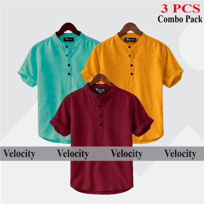 Short Sleeve Katua Oxford cotton For mens