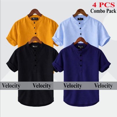 Short Sleeve Katua Oxford cotton For mens