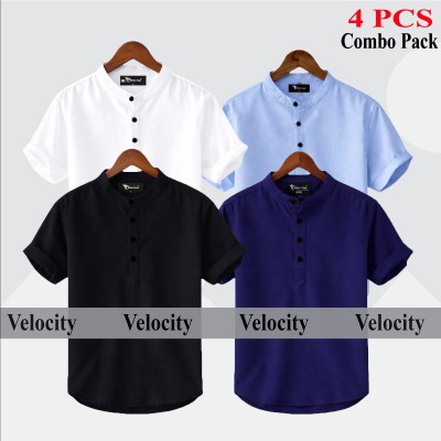 Short Sleeve Katua Oxford cotton For mens