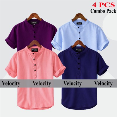 Short Sleeve Katua Oxford cotton For mens