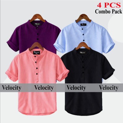 Short Sleeve Katua Oxford cotton For mens