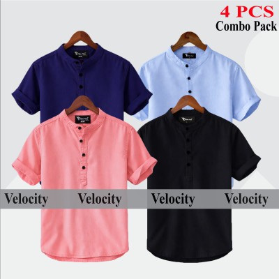 Short Sleeve Katua Oxford cotton For mens