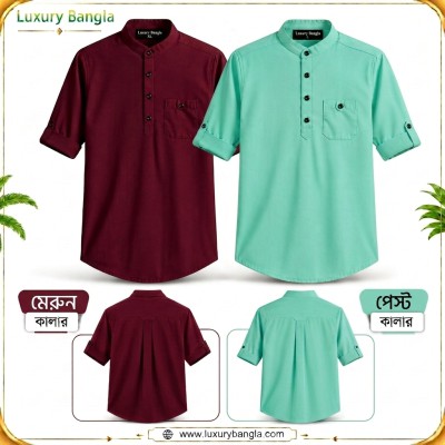 Full Sleeve Stylish Katua Oxford cotton