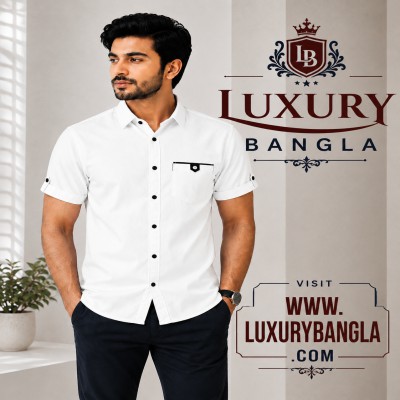 Half Sleeve Stylish Shart Oxford cotton For mens
