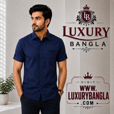 Half Sleeve Stylish Shart Oxford cotton For mens