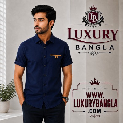 Half Sleeve Stylish Shart Oxford cotton For mens