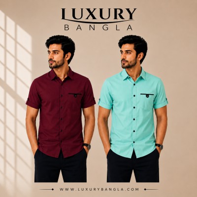 Half Sleeve Stylish Shart Oxford cotton For mens