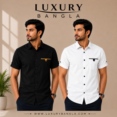 Half Sleeve Stylish Shart Oxford cotton For mens