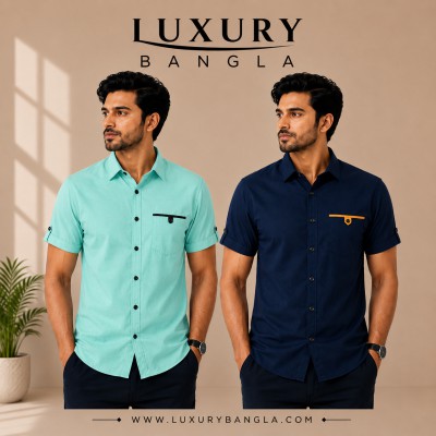 Half Sleeve Stylish Shart Oxford cotton For mens