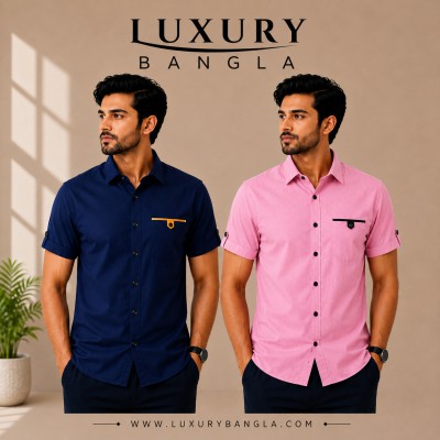 Half Sleeve Stylish Shart Oxford cotton For mens