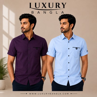 Half Sleeve Stylish Shart Oxford cotton For mens