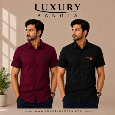 Half Sleeve Stylish Shart Oxford cotton For mens