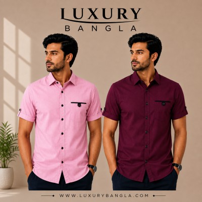 Half Sleeve Stylish Shart Oxford cotton For mens