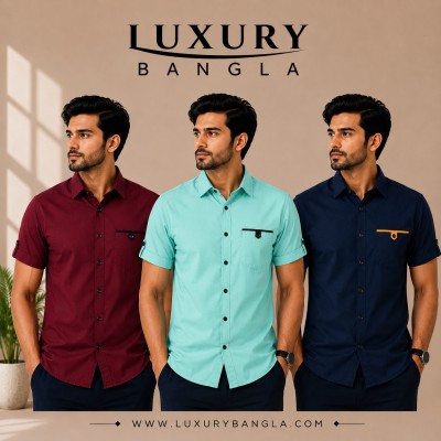 Half Sleeve Stylish Shart Oxford cotton For mens