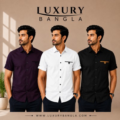 Half Sleeve Stylish Shart Oxford cotton For mens