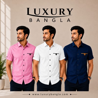 Half Sleeve Stylish Shart Oxford cotton For mens