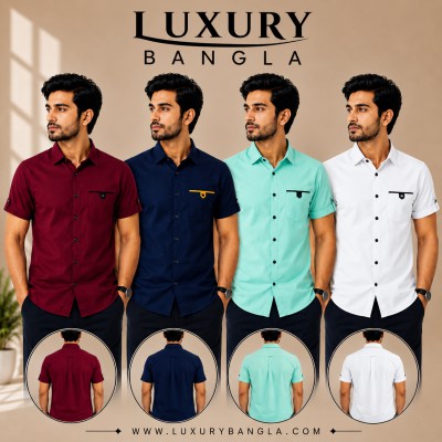 Half Sleeve Stylish Shart Oxford cotton For mens