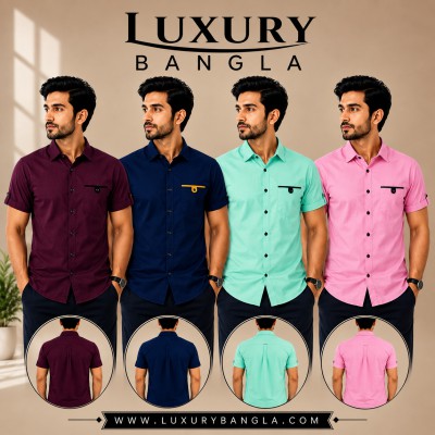 Half Sleeve Stylish Shart Oxford cotton For mens