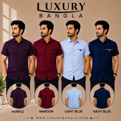 Half Sleeve Stylish Shart Oxford cotton For mens