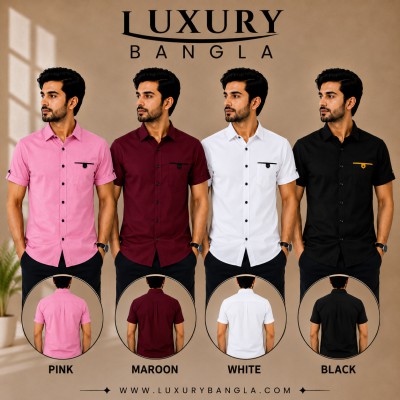 Half Sleeve Stylish Shart Oxford cotton For mens