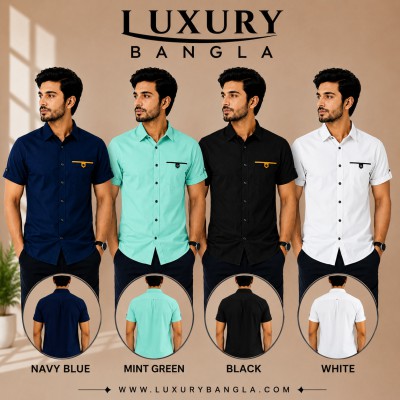 Half Sleeve Stylish Shart Oxford cotton For mens