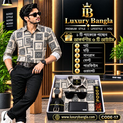 Full sleeve Shirt Jafran Febricks and Combo Pakege